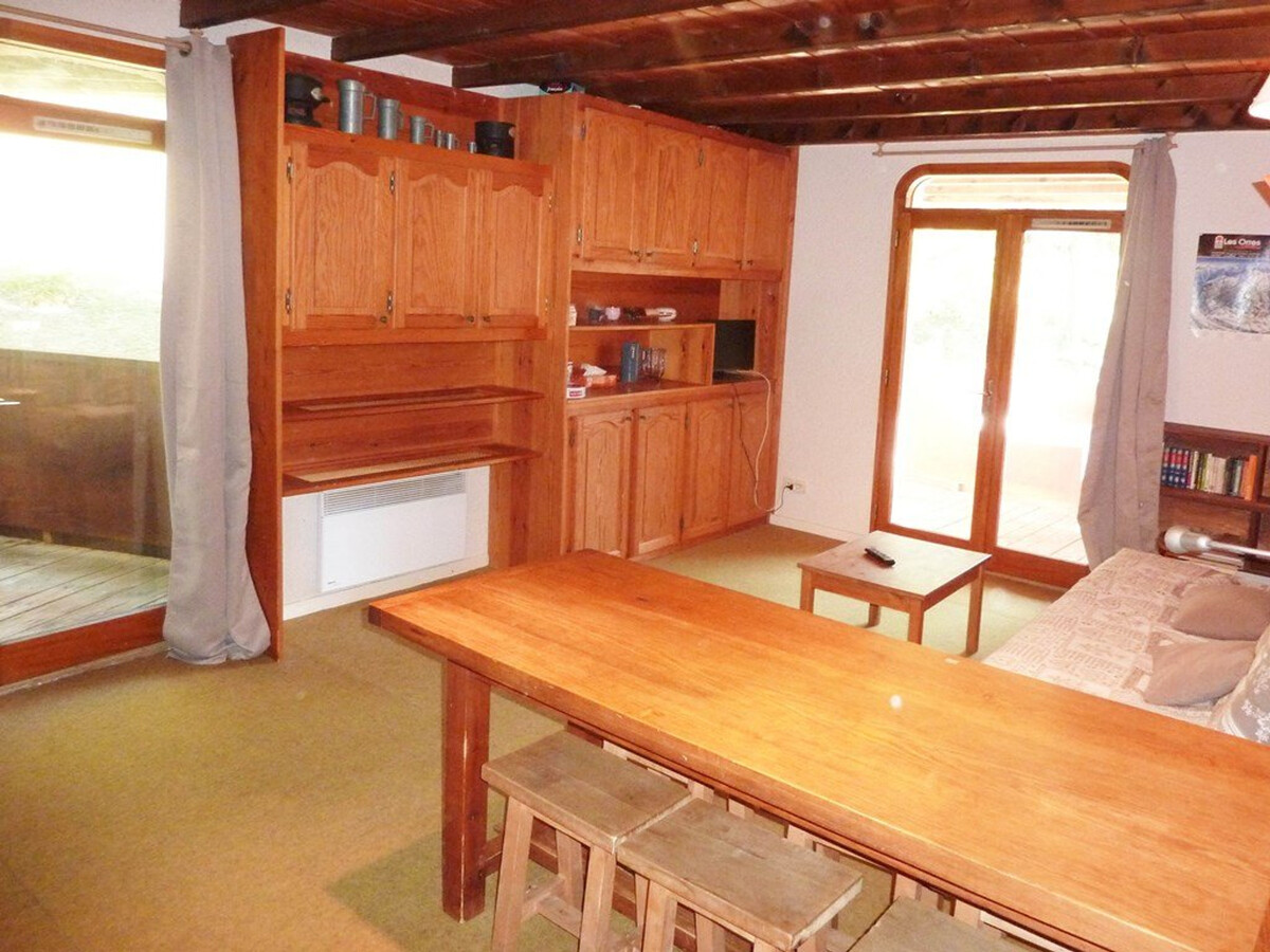 Studio 4 pers aux Orres, 2 balcons sud, skis aux pieds - Photo 3