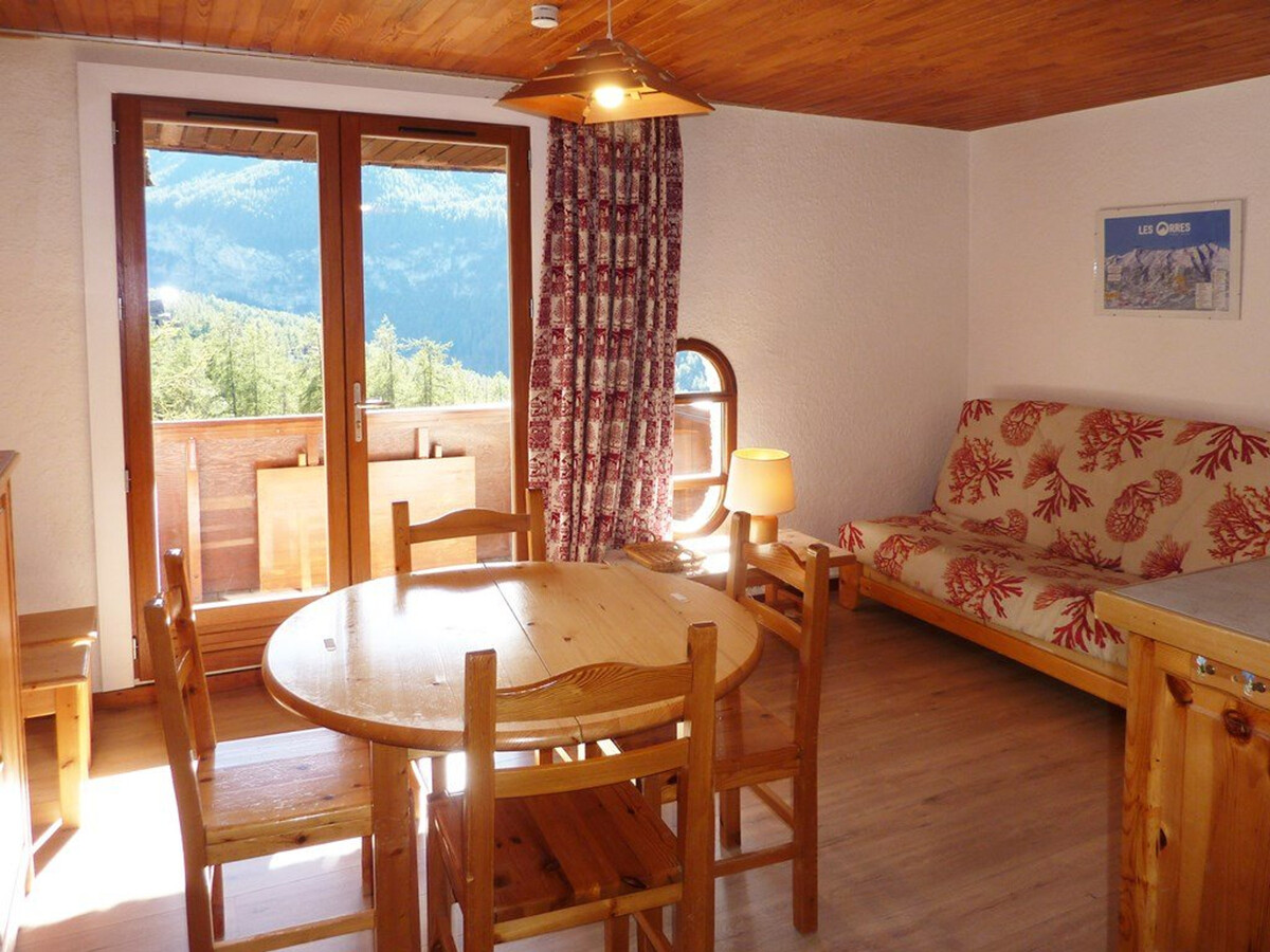 Studio 4 personnes aux Orres, balcon vue Sud - Photo 1