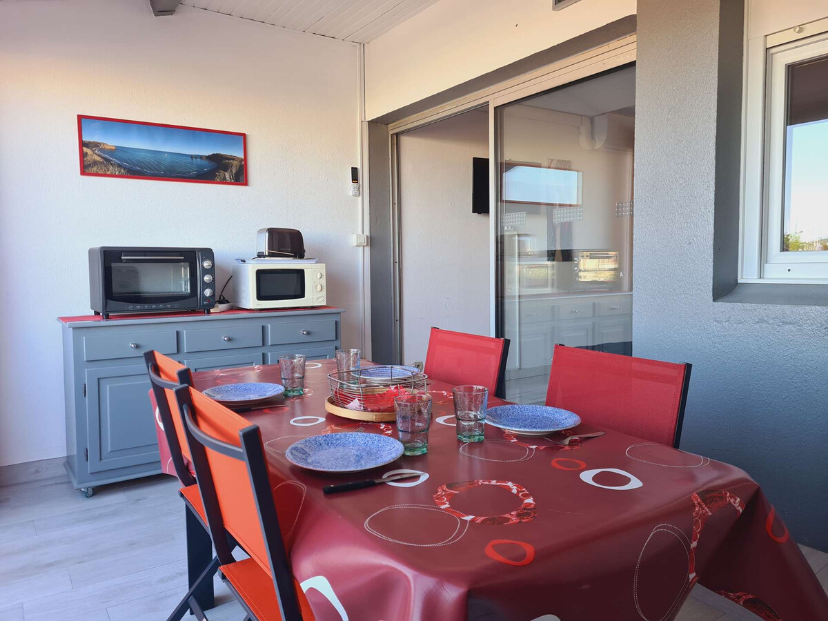 Appartement 4 pers. climatisé, piscine, 150m plage - Photo 4