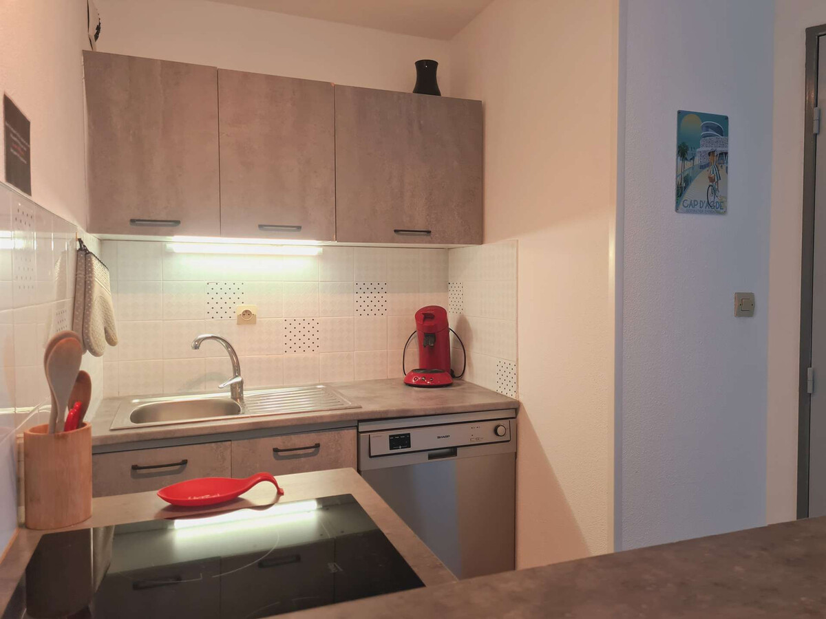 Appartement 4 pers. climatisé, piscine, 150m plage - Photo 9