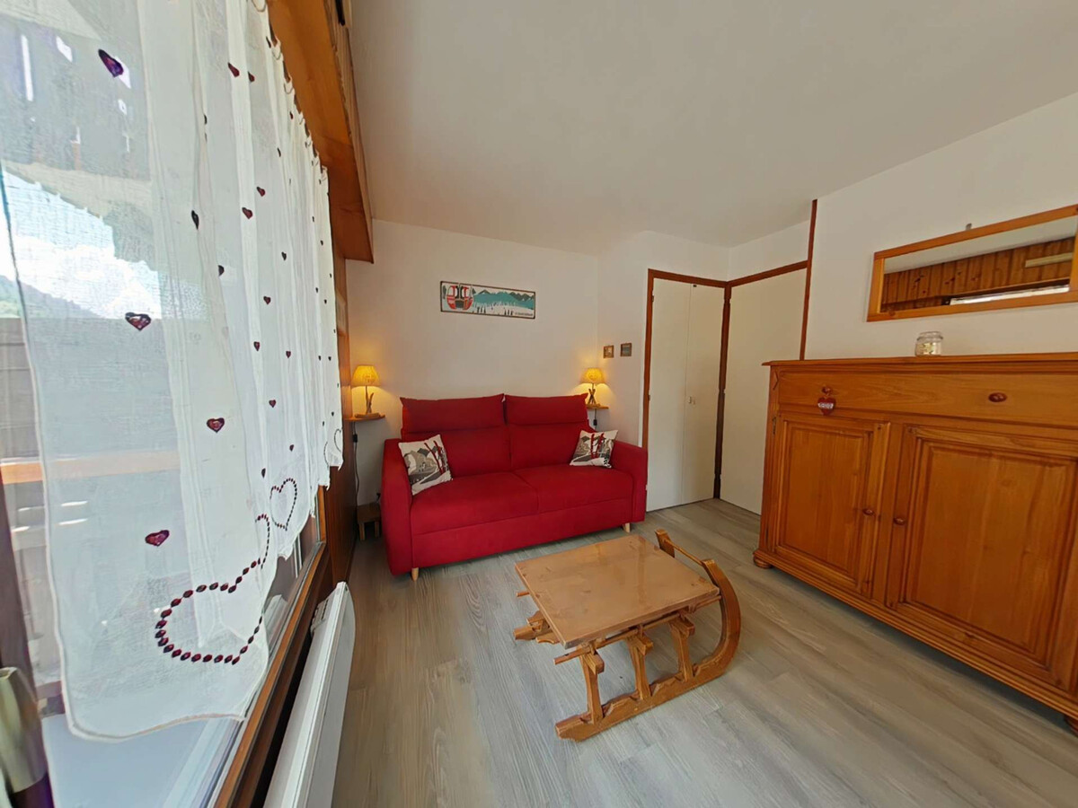 Studio cabine 4 pers. au pied des pistes, parking inclus - Photo 1