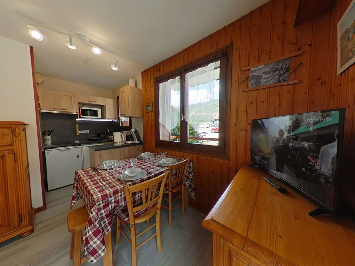 Studio cabine 4 pers. au pied des pistes, parking inclus - Photo 3