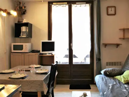 Studio cosy avec coin montagne et balcon sud à Risoul : photo 2