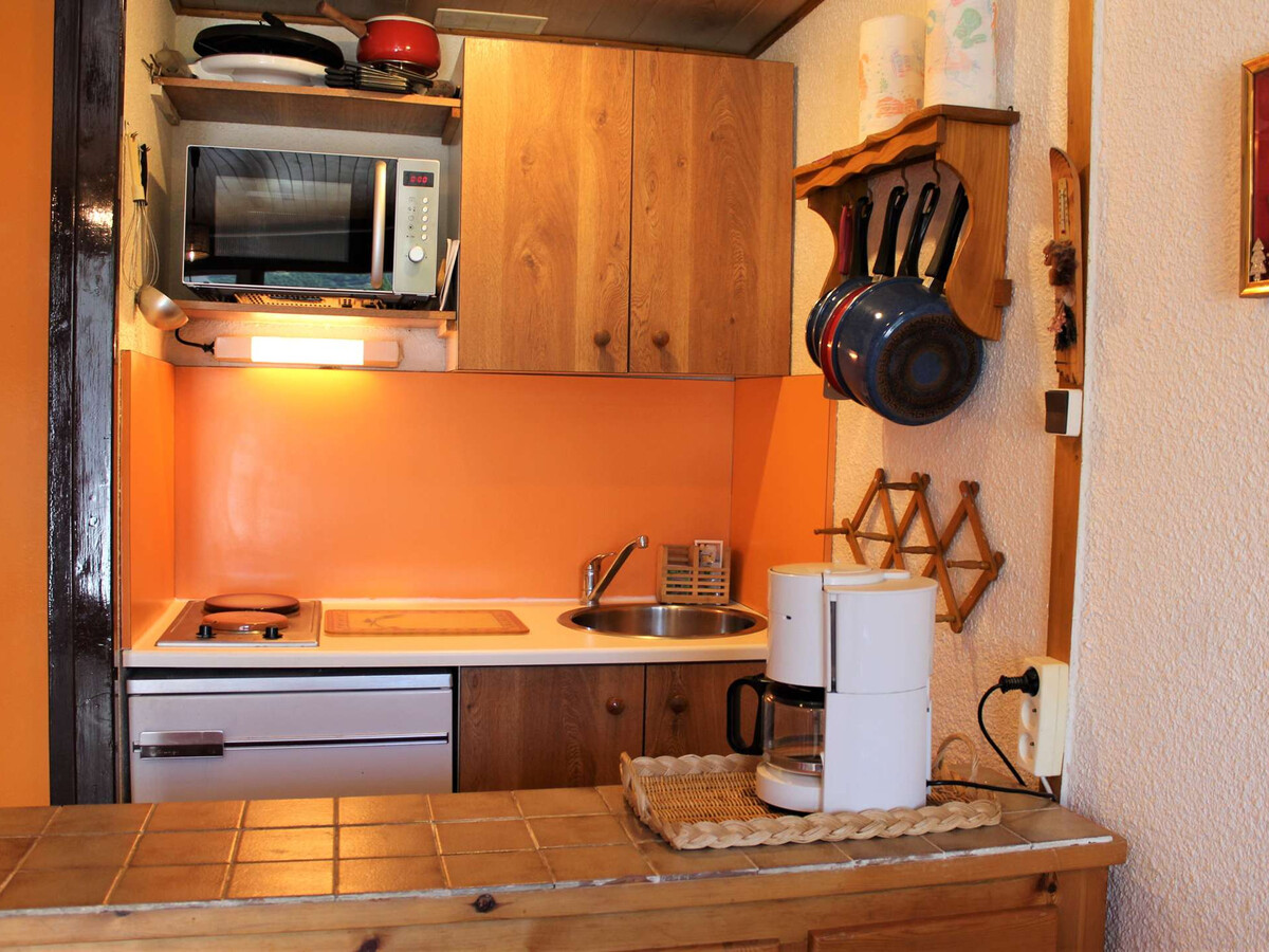 Studio 4 pers. Vars : balcon montagne, parking, 200m pistes - Photo 5