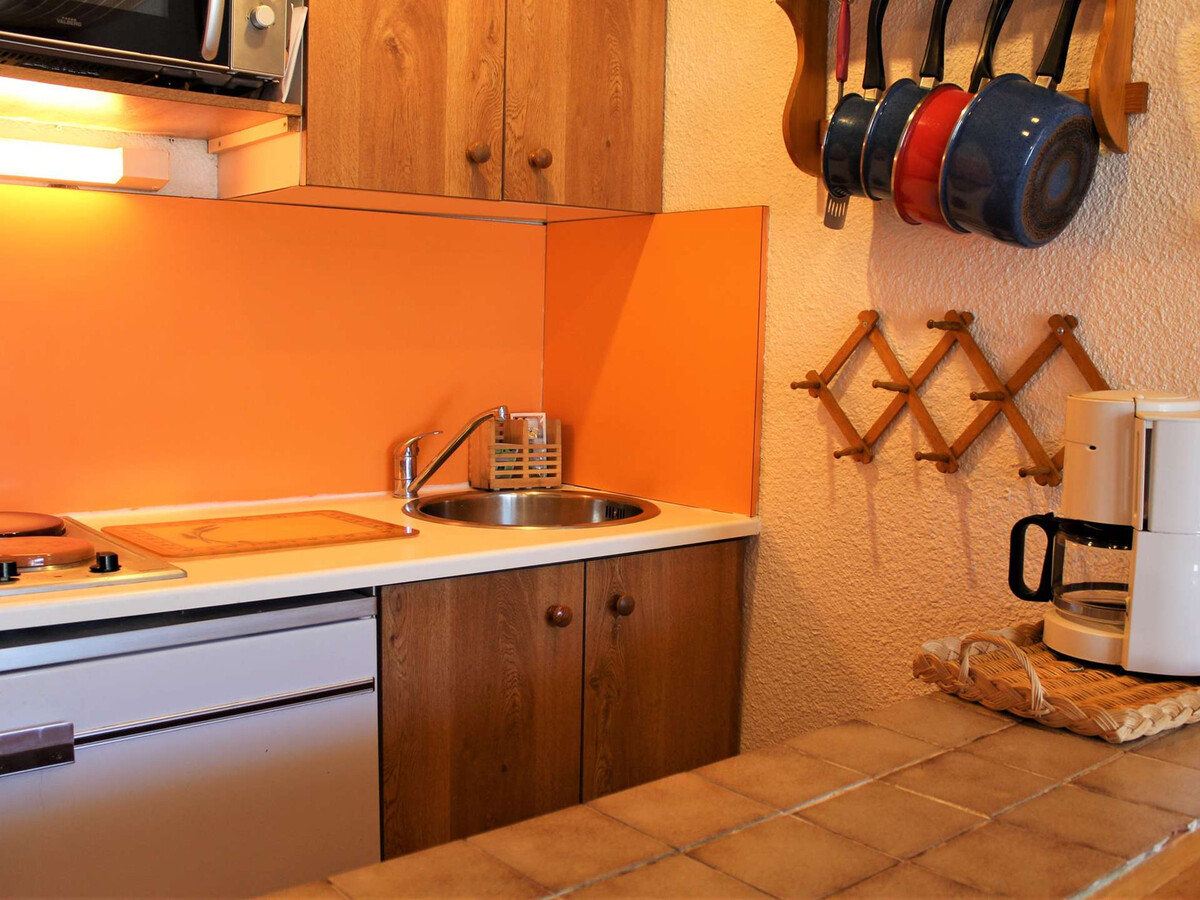 Studio 4 pers. Vars : balcon montagne, parking, 200m pistes - Photo 6