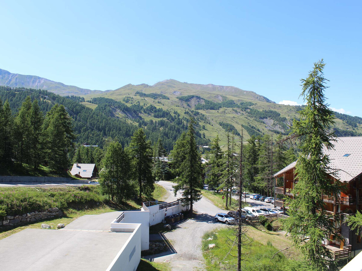 Studio 4 pers. Vars : balcon montagne, parking, 200m pistes - Photo 12