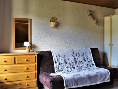 Studio 4 pers Risoul - Balcon sud, parking gratuit : photo 3