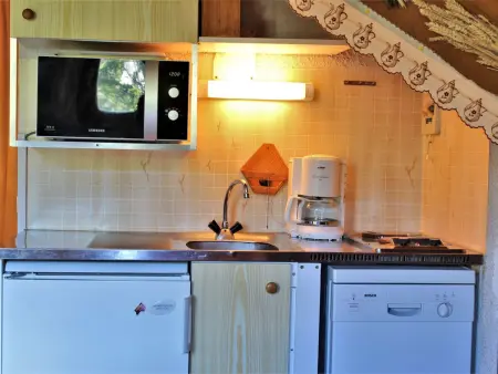 Studio 4 pers Risoul - Balcon sud, parking gratuit : photo 9