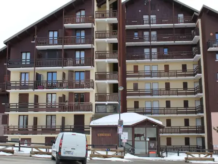 Studio 4 pers Risoul - Balcon sud, parking gratuit : photo 16