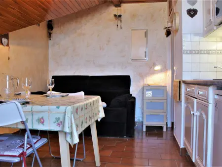 Location appartement à Risoul, Appartement pieds des pistes, 2 cabines, 4 personnes - Risoul 1850