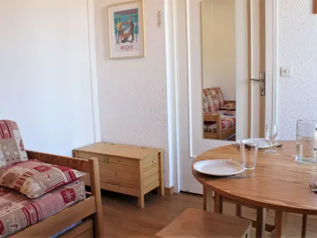 Studio 4 personnes à Risoul 1850, 20m des pistes : photo 2
