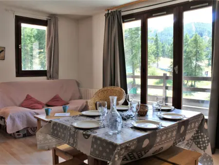 Location appartement à Risoul, Appartement 3 Pièces 6 couchages avec piscine, animaux admis à Risoul 1850