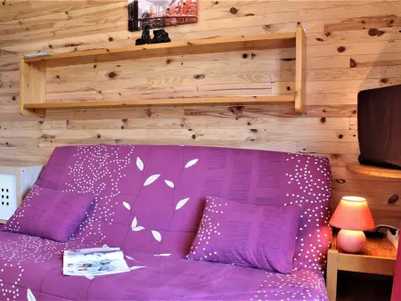 Studio cabine 4 couchages pieds des pistes à Risoul 1850 : photo 3