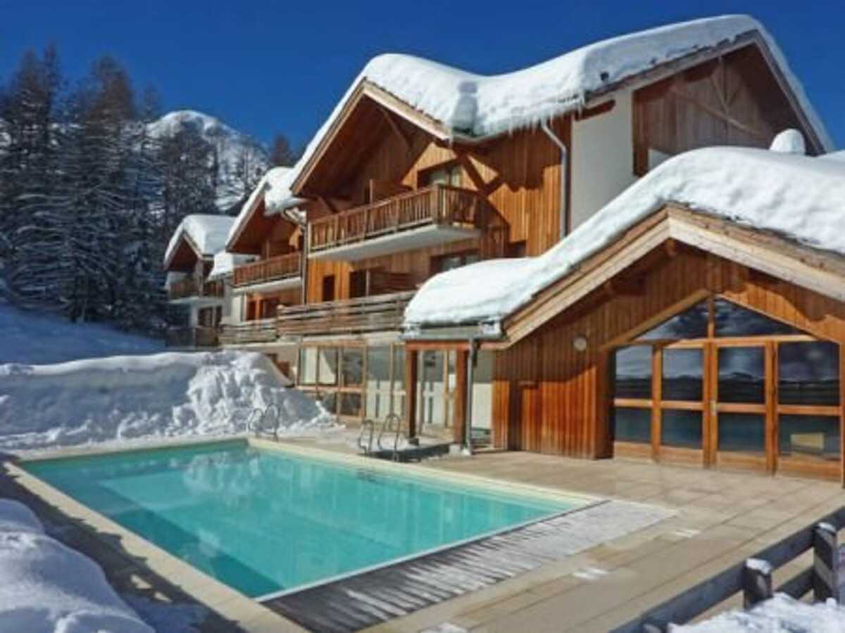 Appartement 6 pers aux Orres 1800 avec piscine, sauna, hammam - Photo 11