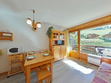 Location appartement à Le Grand Bornand, Appt cozy 5 pers, 300m pistes, parking, animaux admis