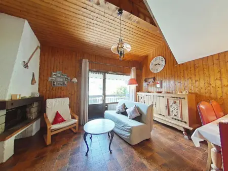Location appartement à Le Grand Bornand, Studio cosy 5 couchages proche pistes avec parking