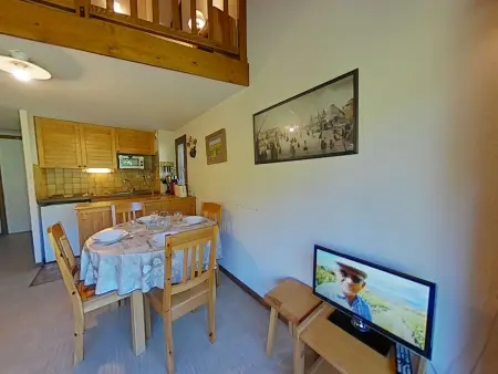 Studio cabine mezzanine à 300m des pistes, Le Grand-Bornand : photo 5
