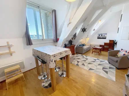 Appartement cosy, 200m plage, parking privé, WiFi - Photo 1