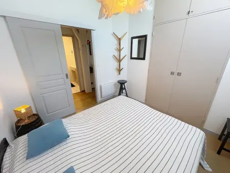 Appartement cosy, 200m plage, parking privé, WiFi - Photo 7