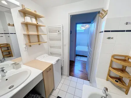 Appartement cosy, 200m plage, parking privé, WiFi - Photo 8