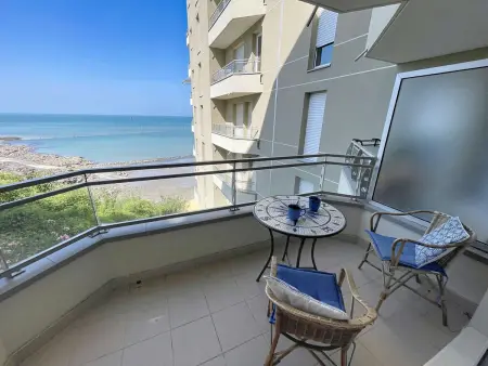 Appartement Granville, balcon mer et parking privé : photo 13