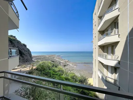 Appartement Granville, balcon mer et parking privé : photo 15