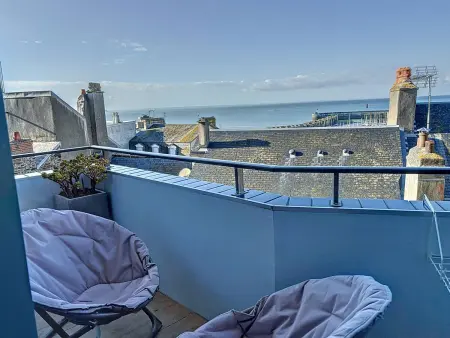 Appartement 4 pers. avec balcon vue port à Granville : photo 11