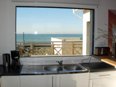 Duplex 3 chambres vue mer et terrasses à Ambleteuse : photo 6