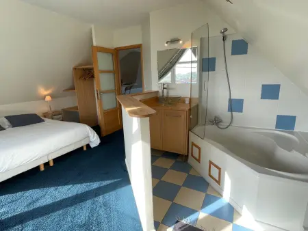 Triplex vue mer à Ambleteuse, 3 chambres, 8 personnes : photo 9