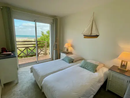 Triplex vue mer à Ambleteuse, 3 chambres, 8 personnes : photo 11