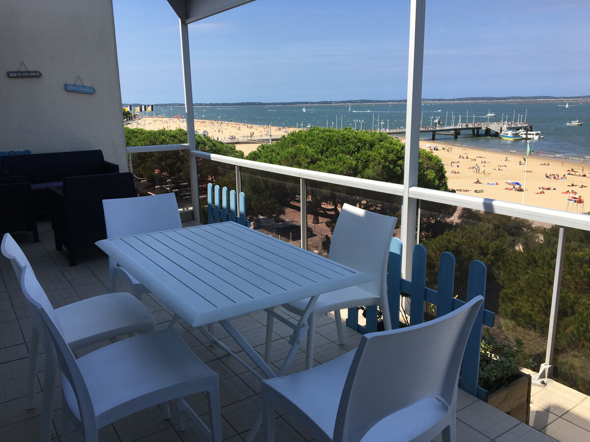 T3 Centre Arcachon, vue bassin, parking, chiens OK - Photo 11