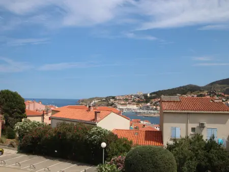 Appart T2 Banyuls-sur-Mer, terrasse couverte et parking : photo 2