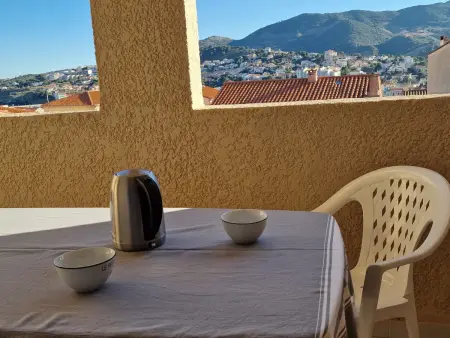 Appart T2 Banyuls-sur-Mer, terrasse couverte et parking : photo 6