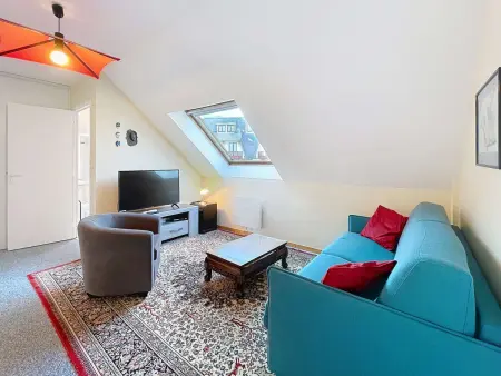 Grand duplex vue mer à 50m de la plage, Granville : photo 13