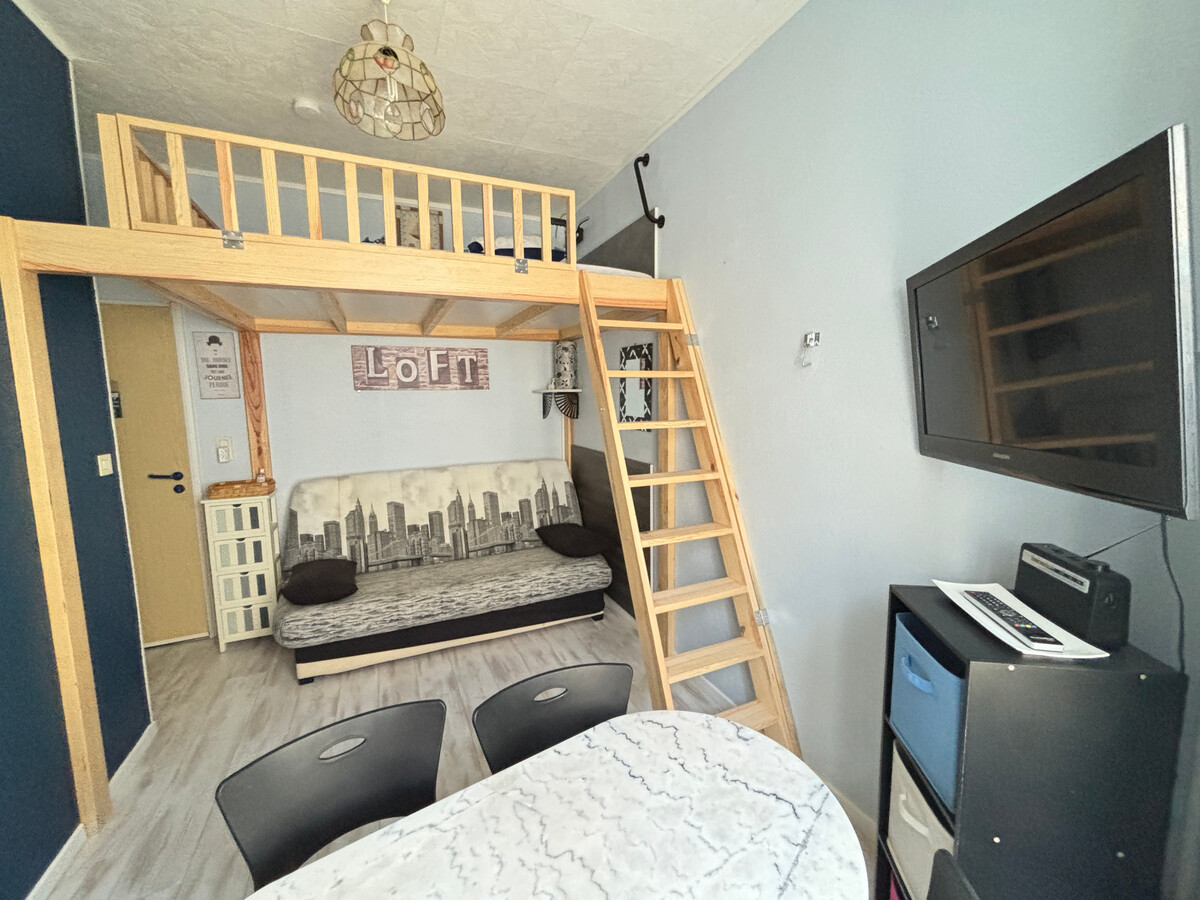 Studio 50m plage, mezzanine, Les Sables-d'Olonne - Photo 8