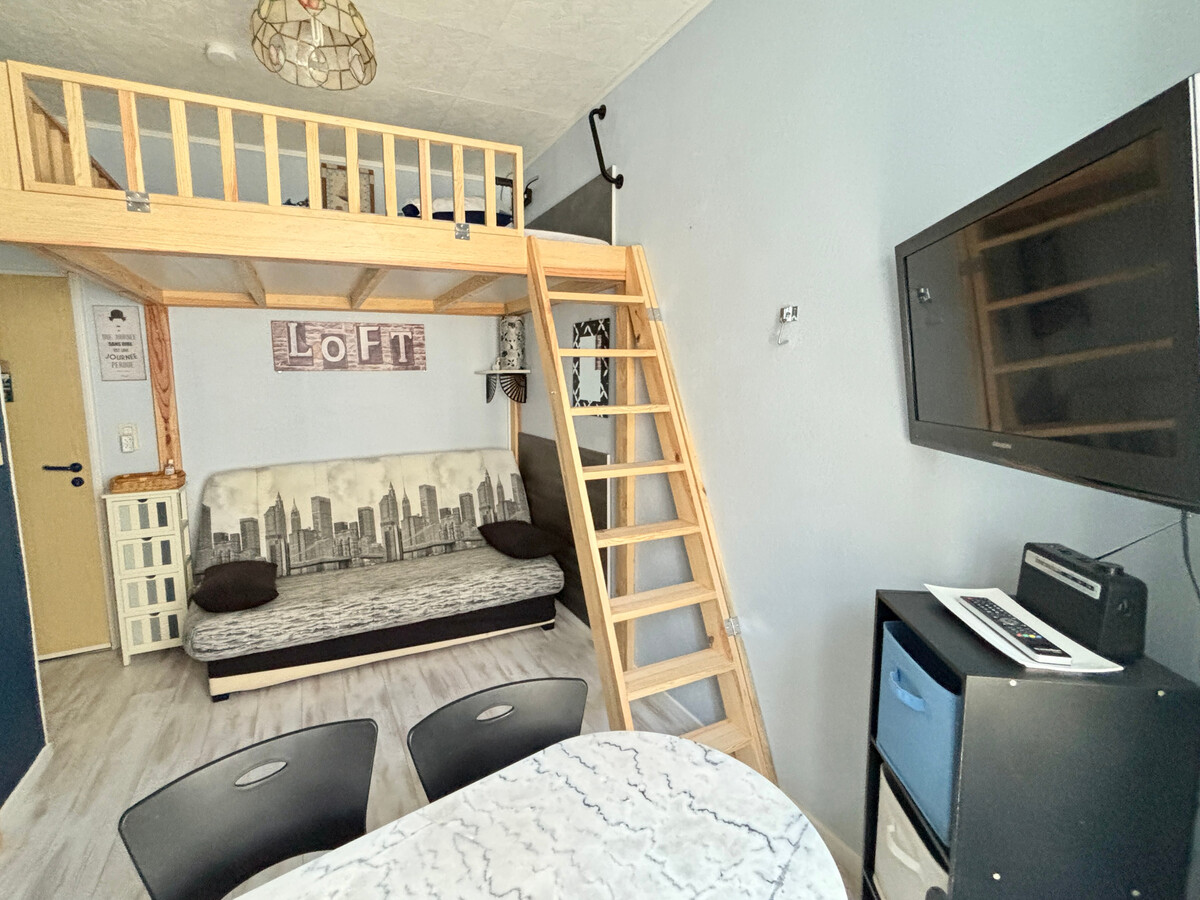 Studio 50m plage, mezzanine, Les Sables-d'Olonne - Photo 10