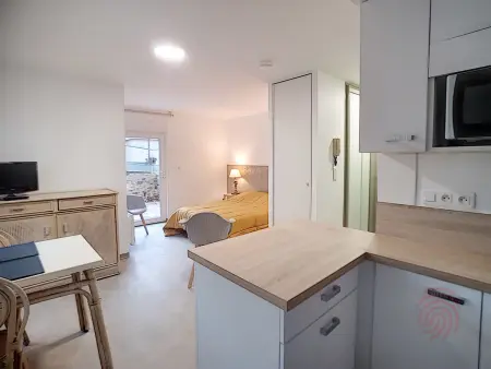 Studio rénové 20 m² avec terrasse, 50 m des Thermes : photo 5