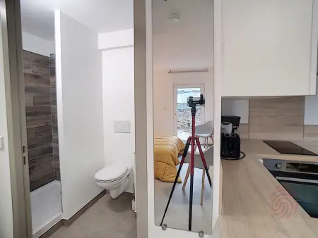 Studio rénové 20 m² avec terrasse, 50 m des Thermes : photo 6