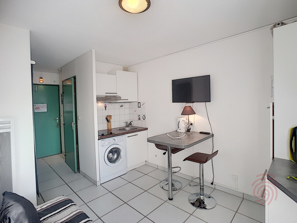 Studio rénové 17m² balcon, animaux acceptés à Lamalou - Photo 1