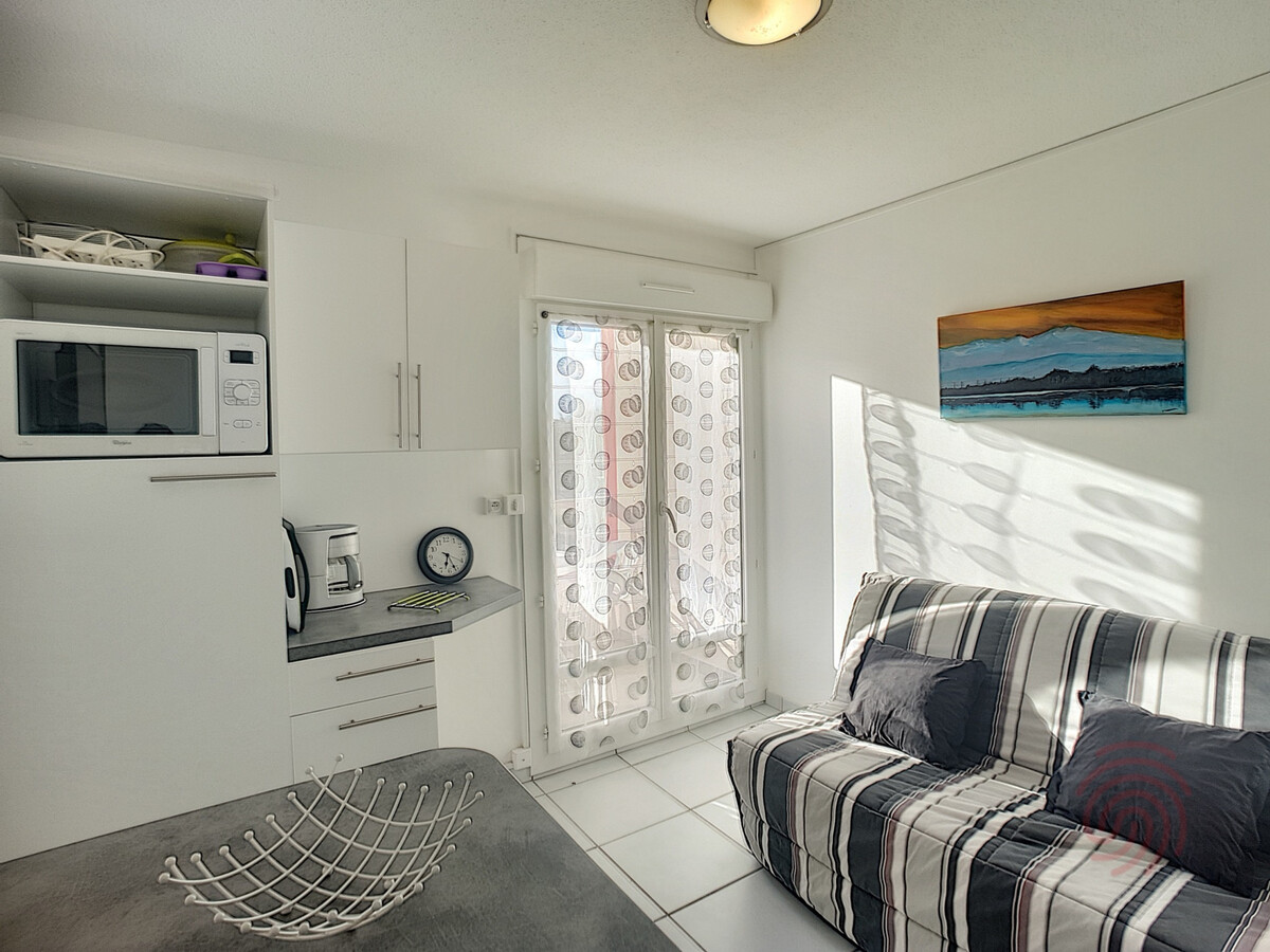 Studio rénové 17m² balcon, animaux acceptés à Lamalou - Photo 3