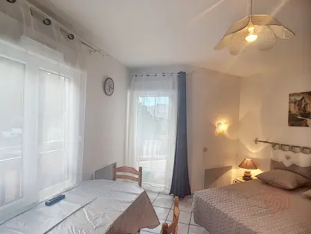 Studio rénové 24 m² Lamalou-les-Bains, balcon, animaux : photo 5