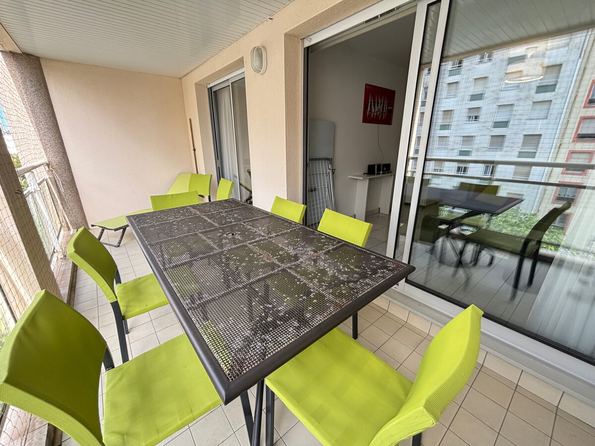 Appartement 2 étoiles, grande terrasse, 100m plage - Photo 14