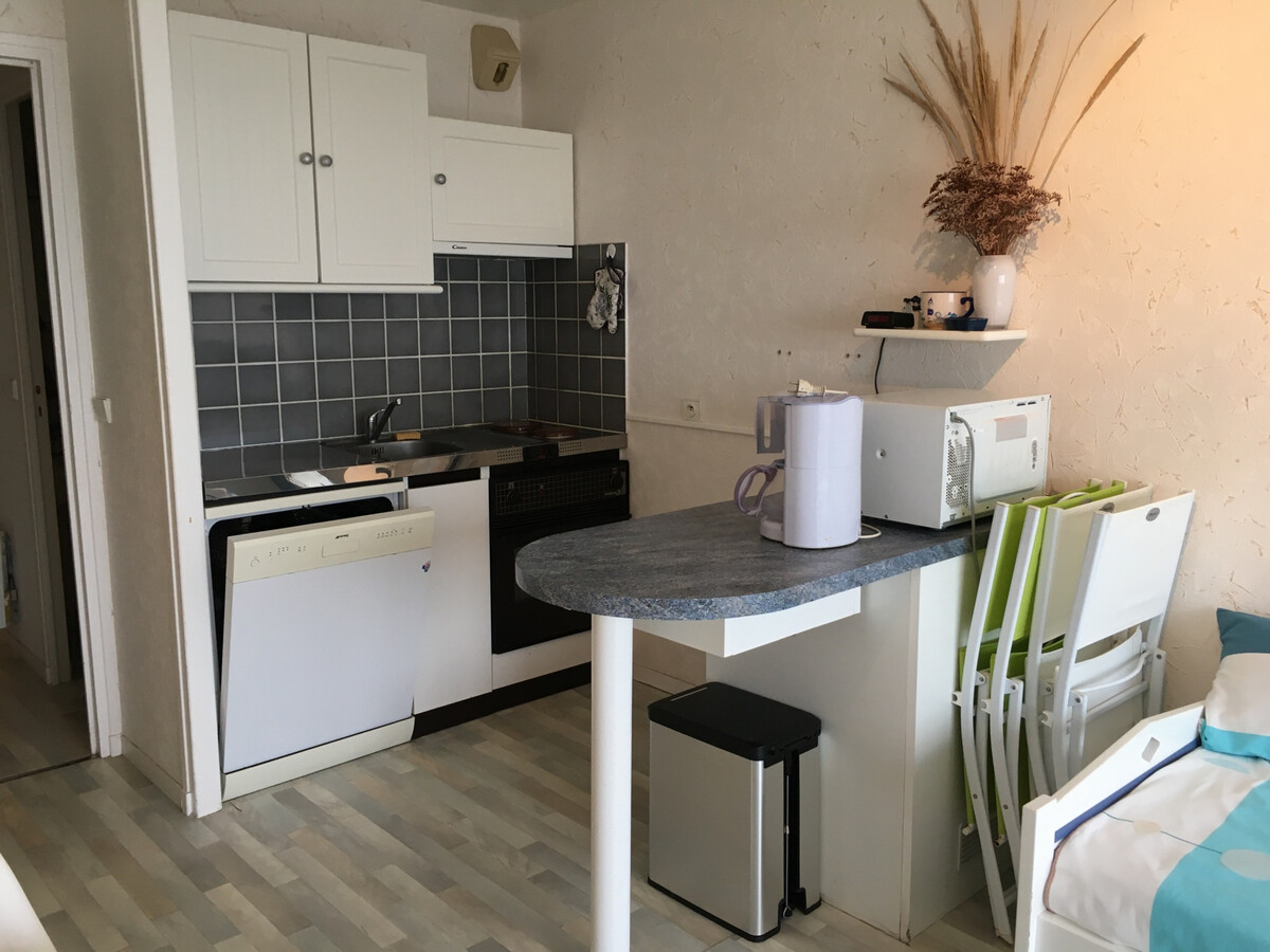 Studio avec balcon vue mer à Fort-Mahon-Plage - Photo 5