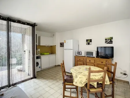 Location appartement à Lamalou les Bains, Appartement F2 avec Terrasse, Wifi et Proximité Thermes à Lamalou-les-Bains