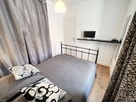 Appartement cosy avec ascenseur à 150m de la plage et casino, wifi gratuit - Photo 7
