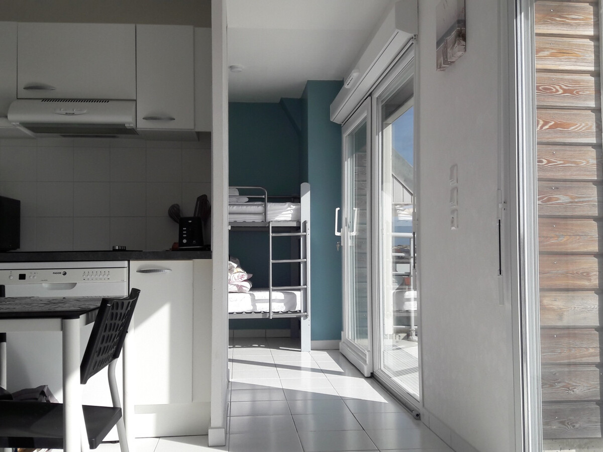 Appartement 4 pers. proche plage, balcon vue dunes - Photo 3