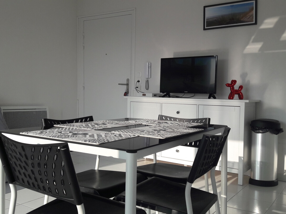 Appartement 4 pers. proche plage, balcon vue dunes - Photo 5