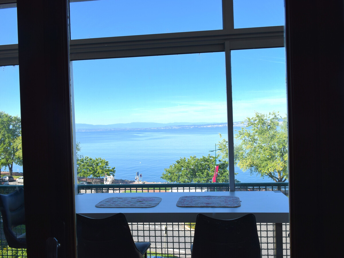 Appartement 90m² face au lac à Évian, 5 personnes - Photo 12