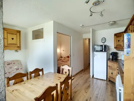 Location appartement à Les Menuires, 2 Pièces Cabine 6 Pers, Ski aux Pieds, Animaux Admis, Parking