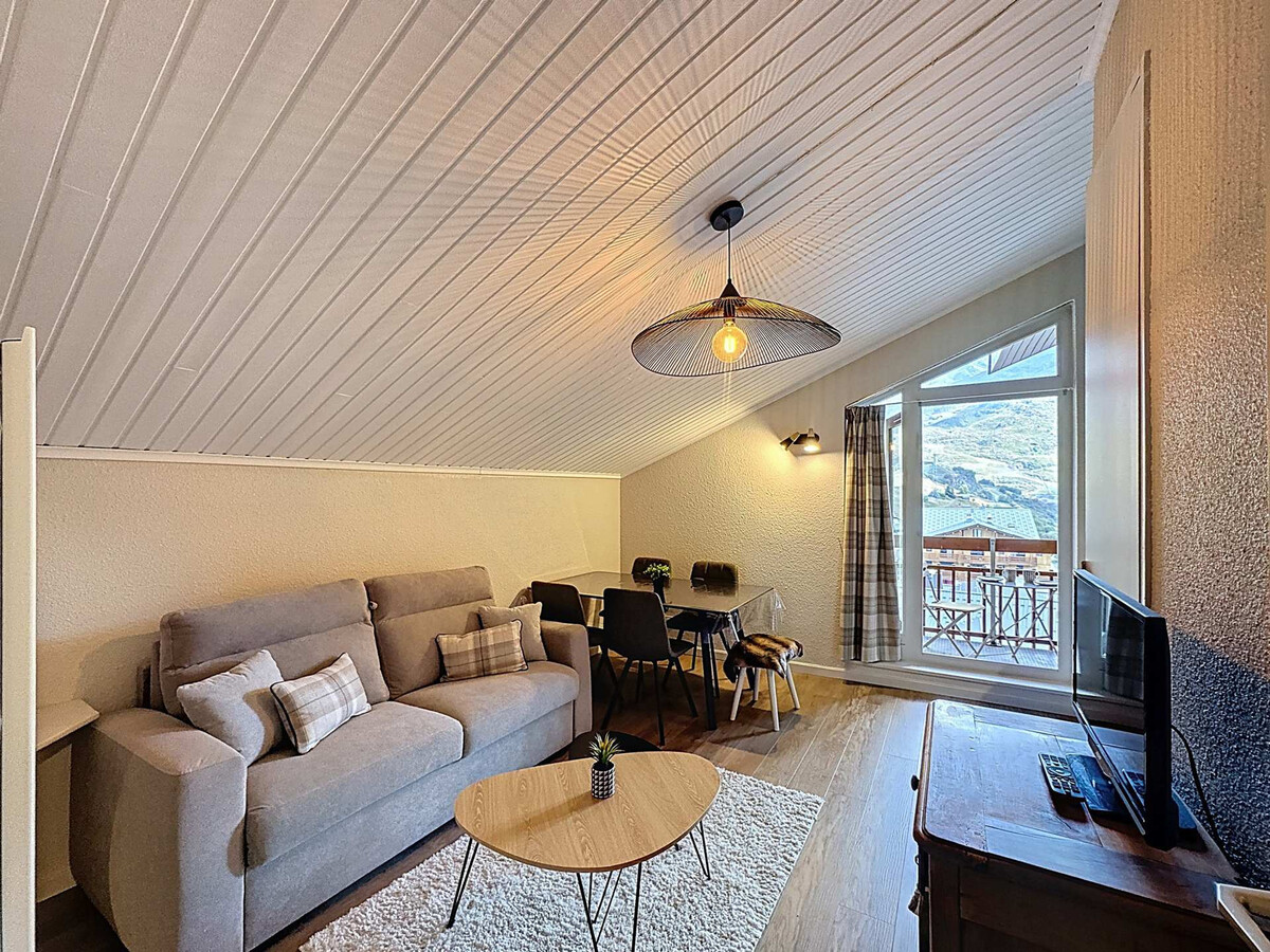 2 pièces cabine ski aux pieds, balcon sud, Les Menuires - Photo 3